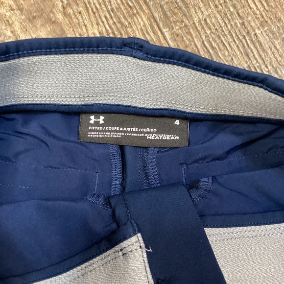 Under Armour Fitted Golf Shorts -4 - Picture 5 of 6